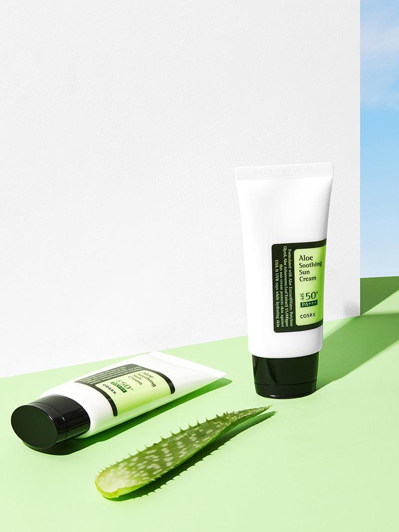 Aloe soothing sunscreen SPF